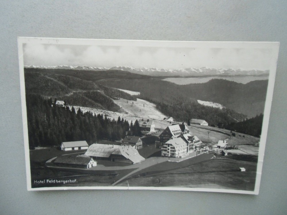 Postcard Hotel Feldbergerhof 1927 Feldberg Black Forest