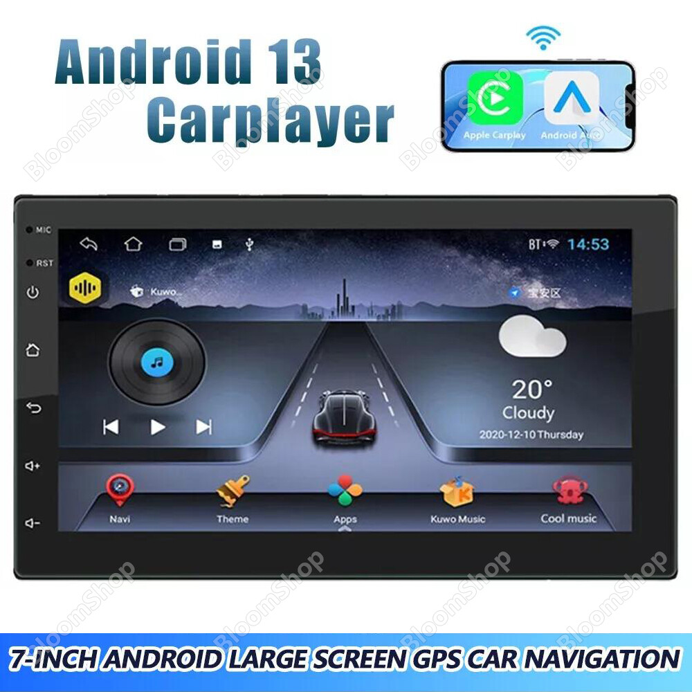 7-Inch Android 13 Car GPS Touchscreen with BT, WIFI, MP5, and 32GB Storage