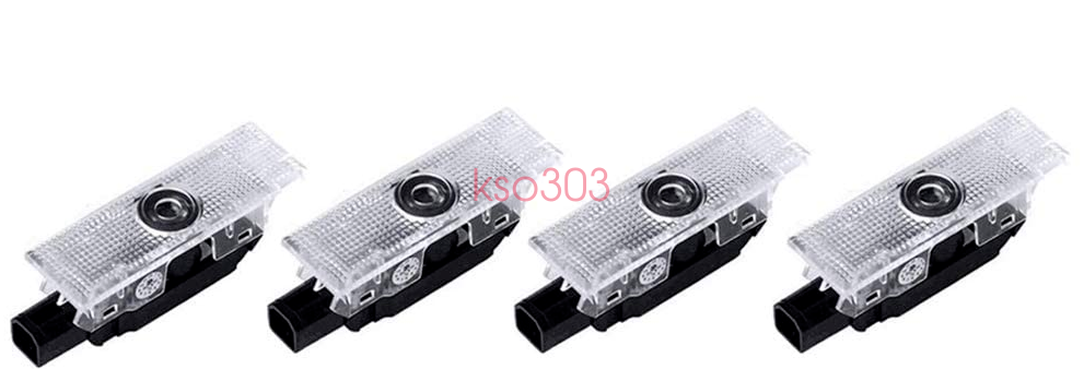 4pcs Car Door Welcome Logo Projector Light for Alfa Romeo Giulietta Giulia