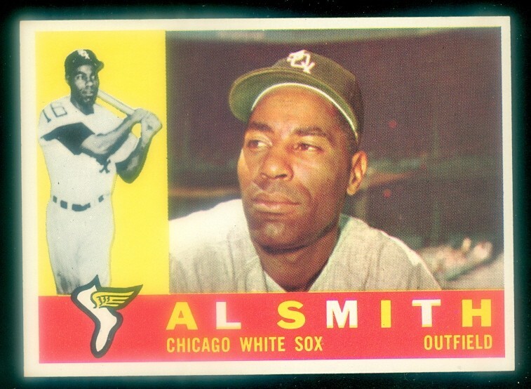 1960 Topps #428 Al Smith Baseball Card in Excellent-Mint Condition  