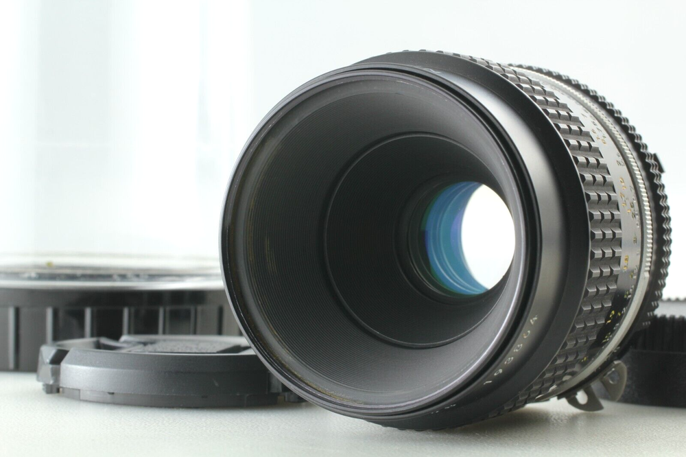 [N MINT w/Case] Nikon Ai-s Ais Micro Nikkor 55mm f/2.8 MF Macro Prime Lens JAPAN