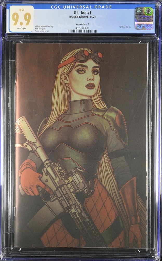 G.I. Joe 1 CGC 9.9 Frison Variant Cover