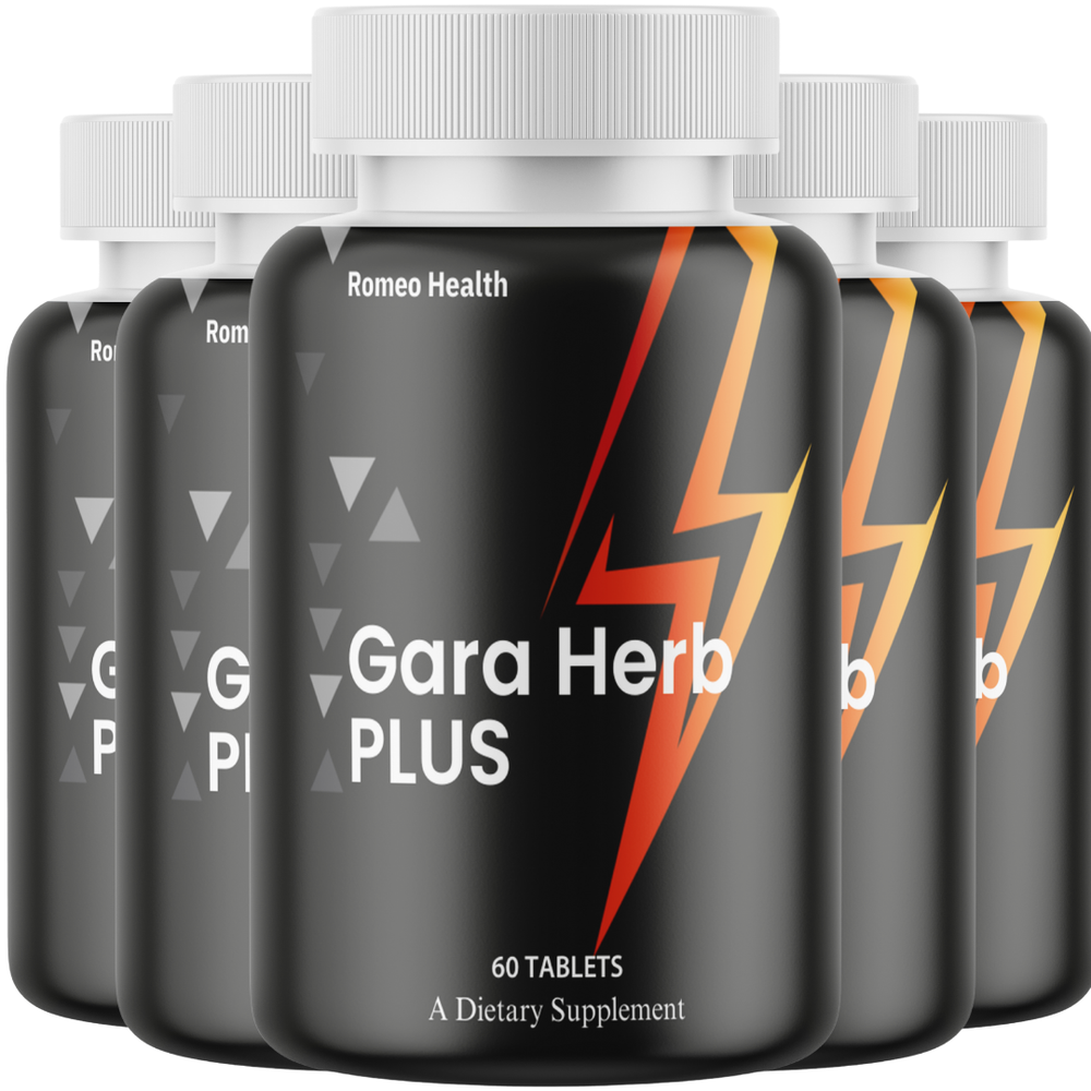 GaraHerb Pills Advanced Energy & Fitness Supplement Gara Herb 60 Caps (5 Pack)