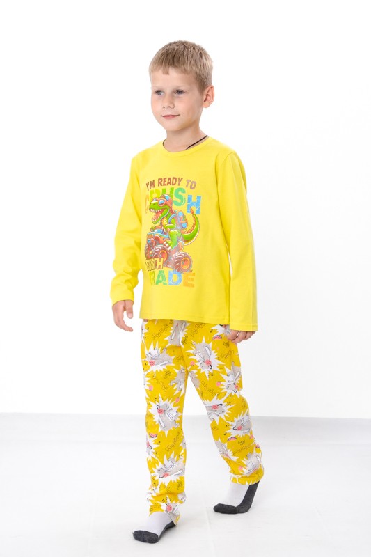 Pajamas (boys) – Long Sleeve Top & Pants, Cotton Kulir, Printed Details,, Any...