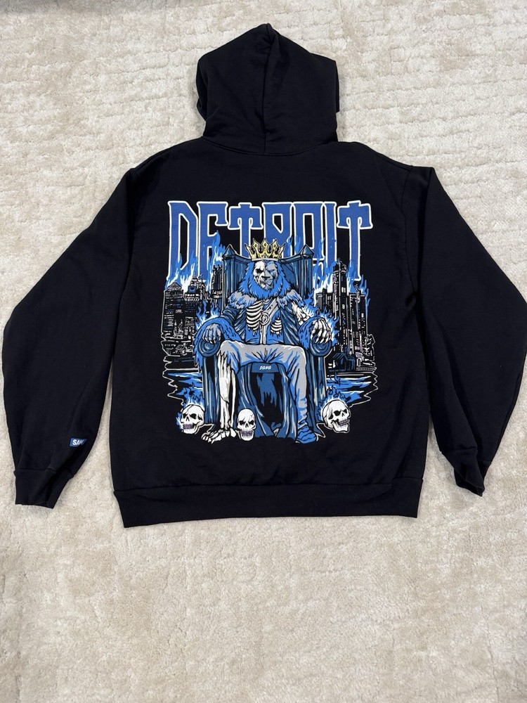 Sana Detroit Lions King of The North Hoodie (L)