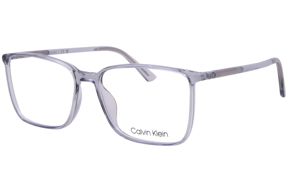 Calvin Klein CK22508 070 Eyeglasses Frame Men's Crystal Smoke Full Rim 55mm