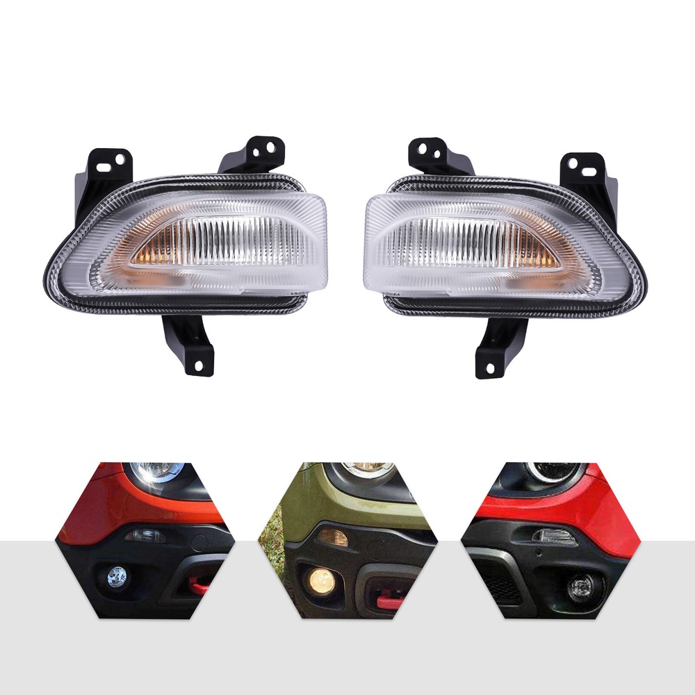 Bumper Parking Turn Signal Light Fog Lamps For Jeep Renegade 2015-2018 LH&RH NEW