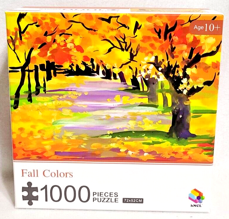 hNCL Fall Colors 1000 pc jigsaw puzzle