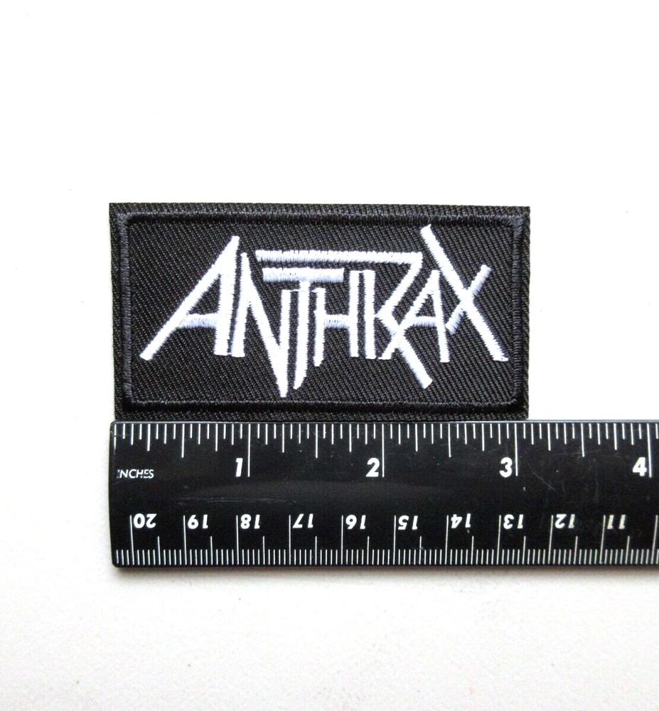 🔥ANTHRAX METAL BAND MUSIC BATTLE JACKET VEST HAT EMBROIDERED IRON ON PATCH