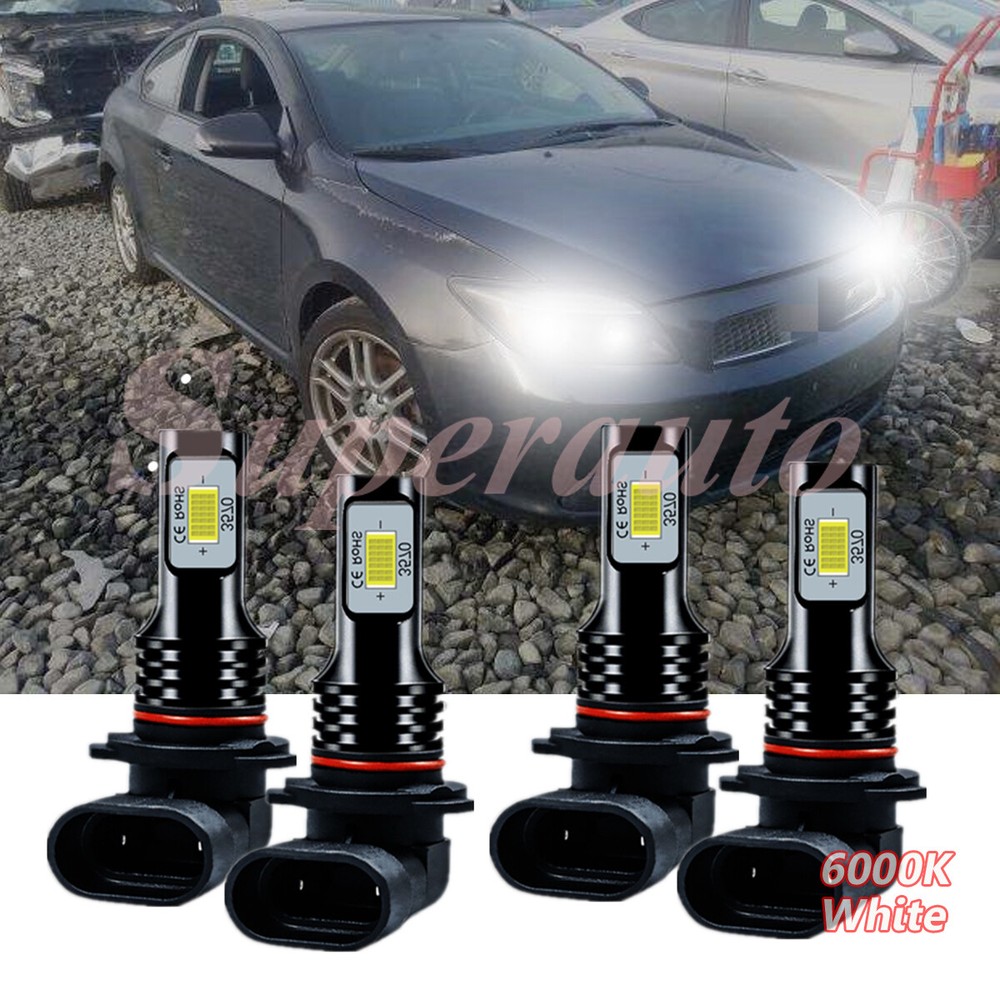 For Dodge Charger Sedan 4-Door 5.7L 6.4L 3.6L 2016-2023 LED Headlights Bulbs