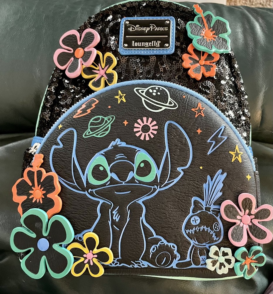 loungefly mini backpack sequin Stitch