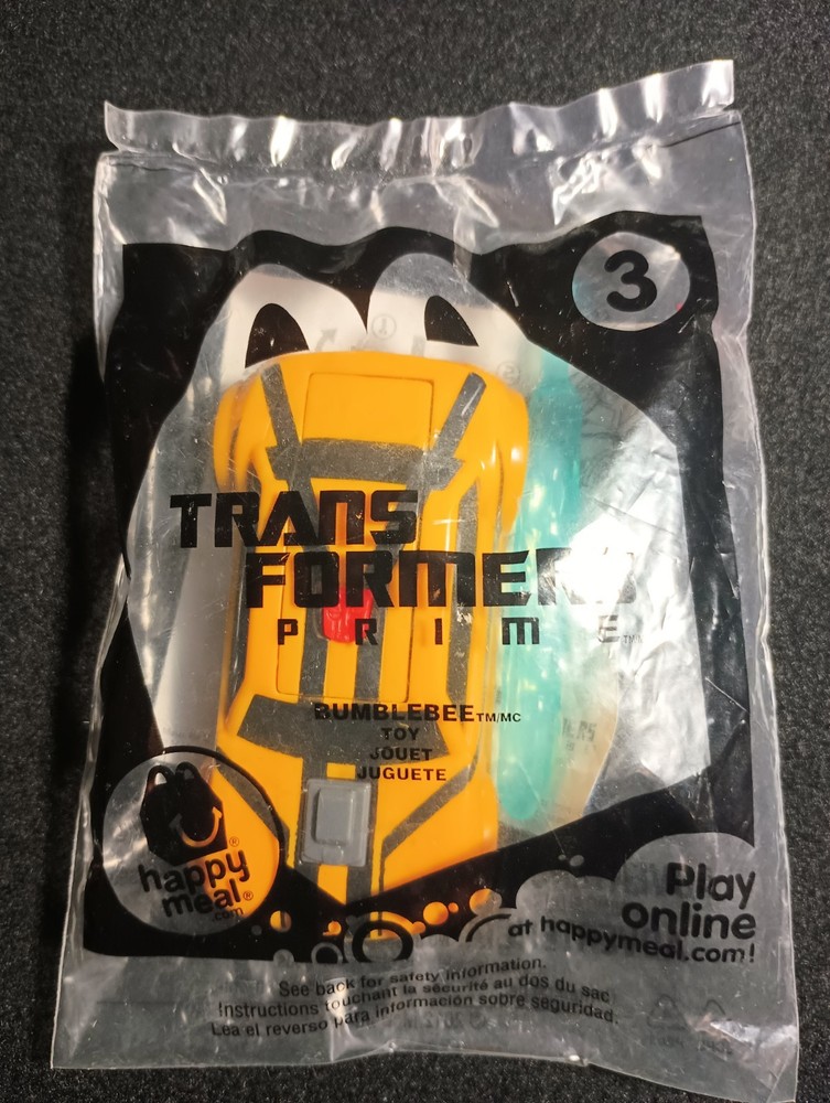 2012 McDonald's | Transformers Prime - Bumblebee | Happy Meal Toy #3