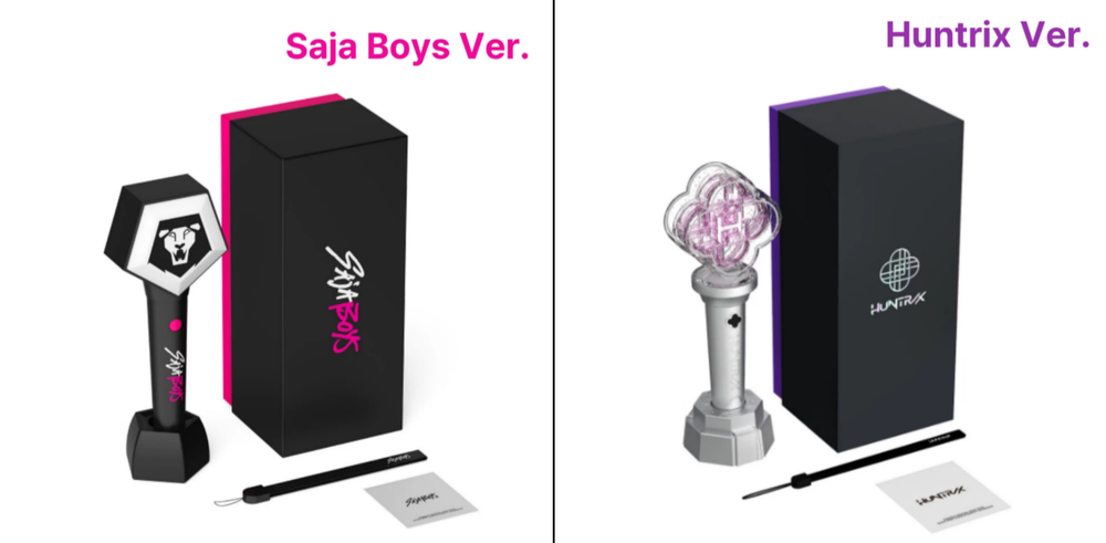 KPOP Demon Hunters KPDH Official POP-UP SEOUL Official LIGHT STICK FAST&SAFE
