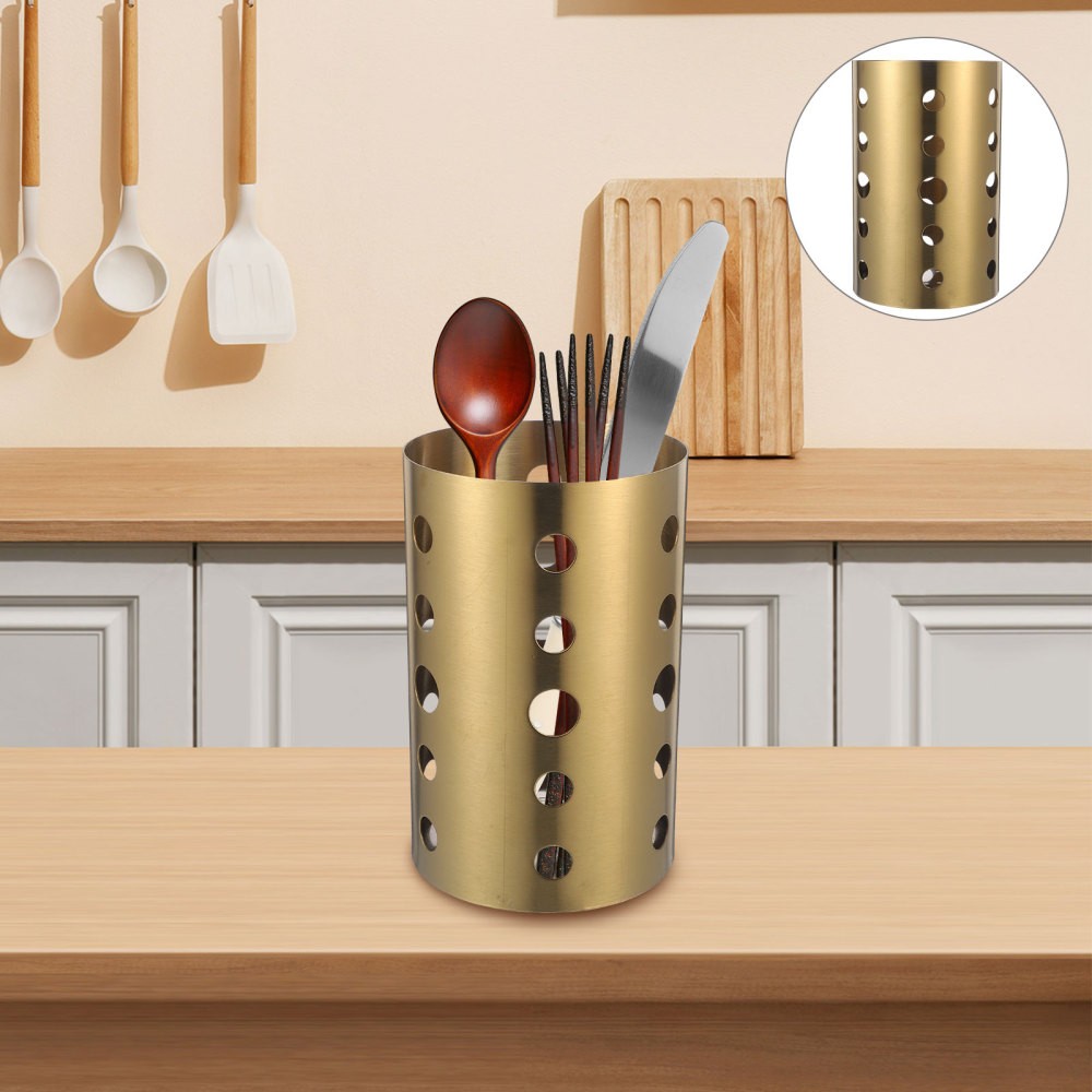 2-Pack Stainless Steel Chopstick Holder for Kitchen or Baby Utensils