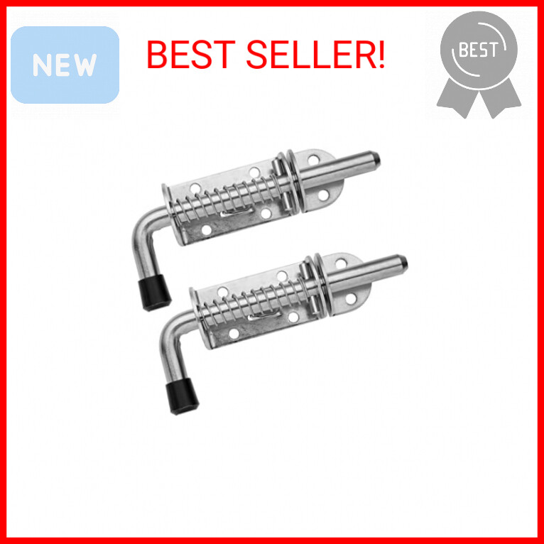 JQK 304 Stainless Steel Spring Latch Pin 2mm Thickened Door Bolt