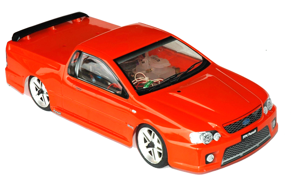 1:10 Clear Lexan Ford FPV Ute RC Body Shell 200mm for Nitro or Electric Cars