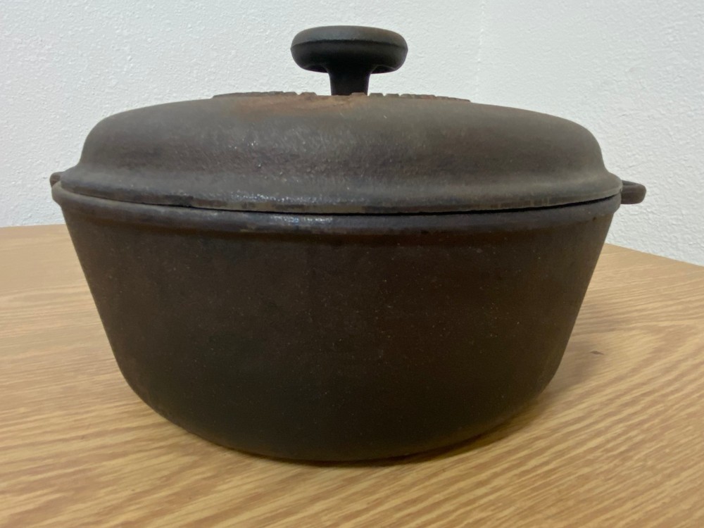AB & I Cast Iron Dutch Oven Size 10.5 – Durable American Cookware