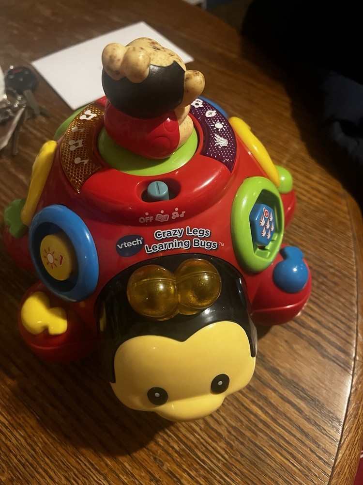 VTech 0662 Crazy Legs Learning Bugs Interactive Musical Children's Toy