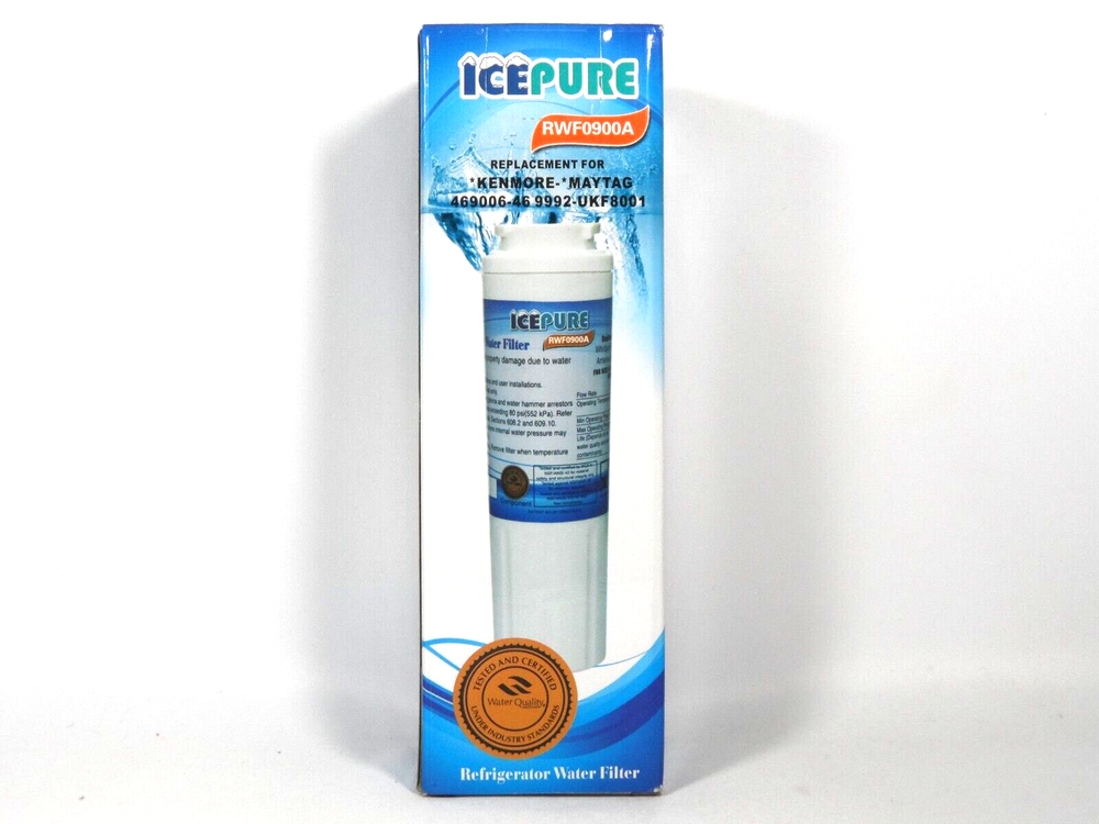 IcePure RWF0900A White Water Filter for Cleaner Drinking Water