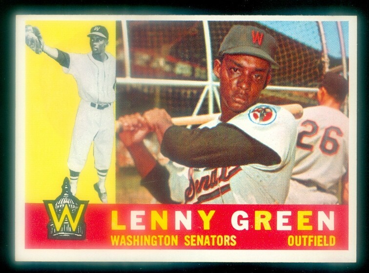 1960 TOPPS #99 LENNY GREEN EXMT