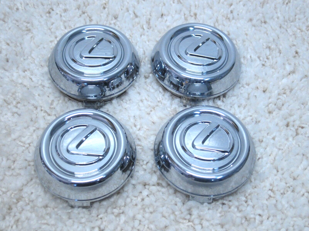 LEXUS GS300, GS400, GS430 OE ALLOY WHEEL CHROME CENTER CAP SET 42603-30480 #2A-6