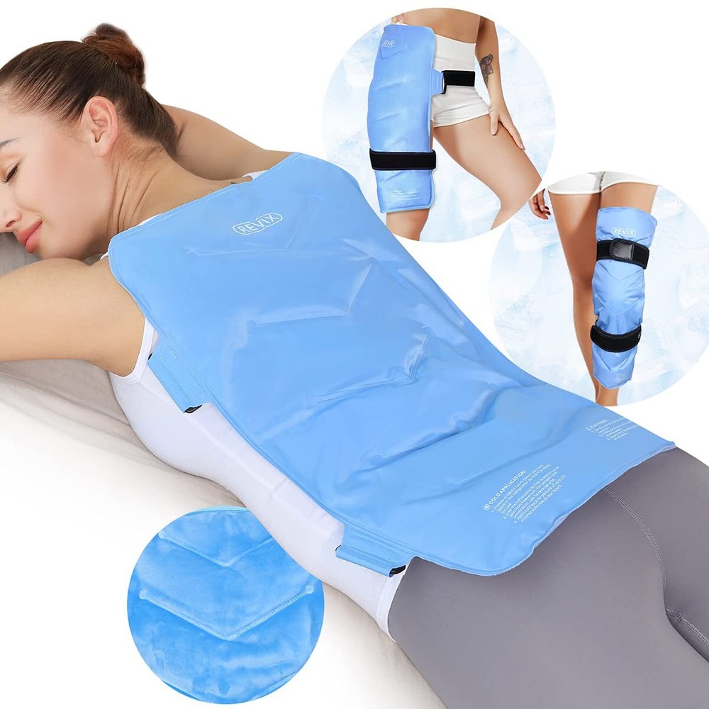 Full Back Ice Pack for Injuries Reusable Large Ice Wrap for Back Pain from Sw...