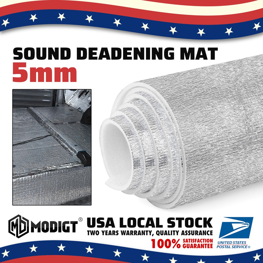 Vehicle Car Sound Deadener Reflective Insulation Mat Heat Guard 5mm 39