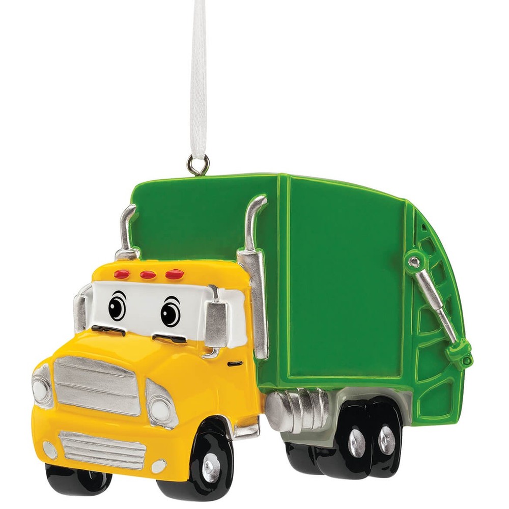 Garbage Truck Ornament, Crafted with 100% Resin, Holiday/Chrisas Décor - Ornamen