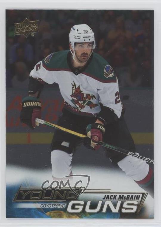 2022-23 Upper Deck Series 1 Young Guns Silver Foil Jack McBain #230 Rookie RC