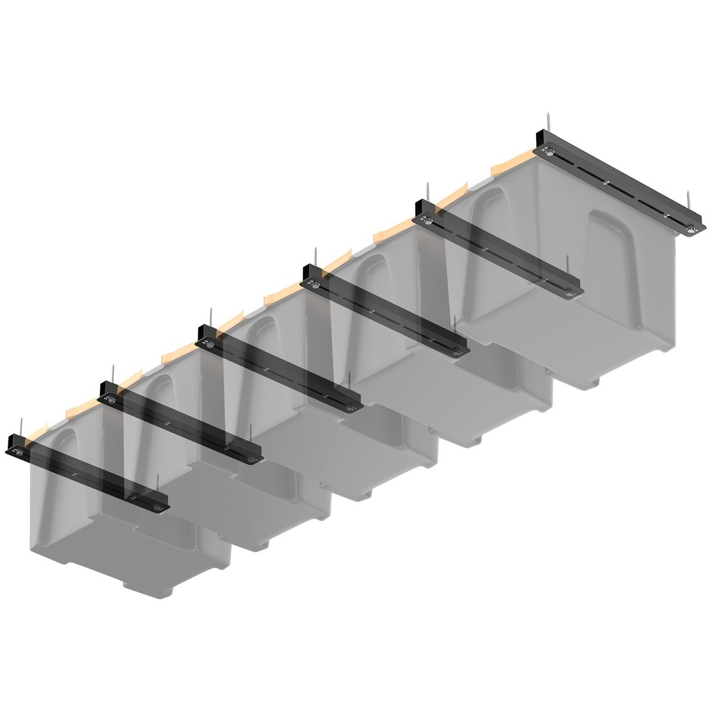 Overhead Garage Storage Rack, Heavy Duty Ceiling Storage Rack, 26 Inch Adjust...