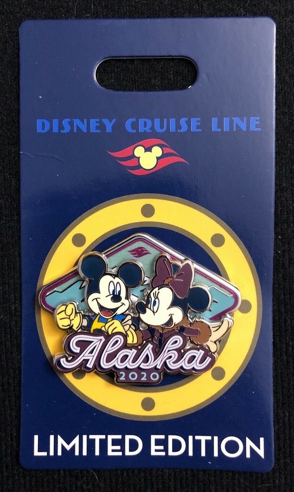2020 DCL Disney Cruise Line Disney Wonder Mickey Minnie Alaska LE Disney Pin