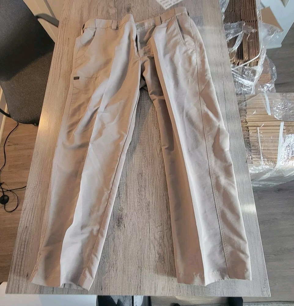 511 Tactical Men's Pants. Beige Ripstop Elastic Waist 38x30