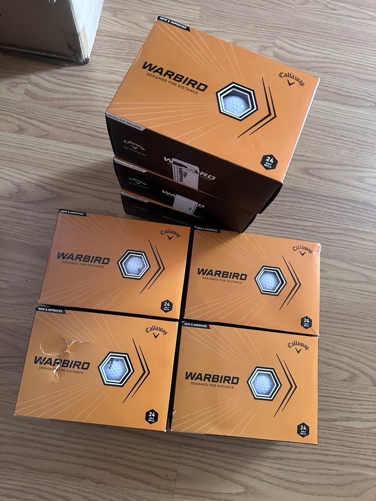 Callaway Warbird Golf Balls 2023 White 24-Pack