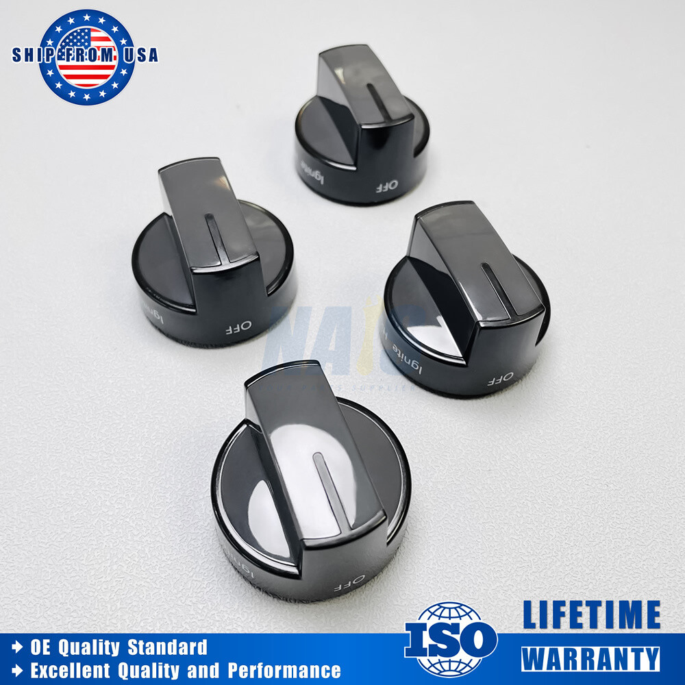 Ultra Durable Whirlpool W10339442 Gas Range Knob Set of 4 PS3507188 WPW10339442