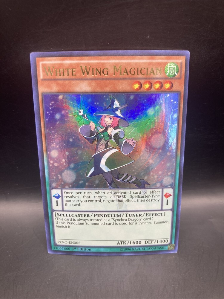 White Wing Magician PEVO-EN005 1st Ed Pendulum Evolution Ultra Rare