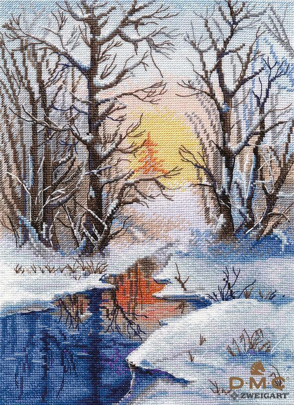 Winter Creek 1334 Oven Counted Cross Stitch Kit