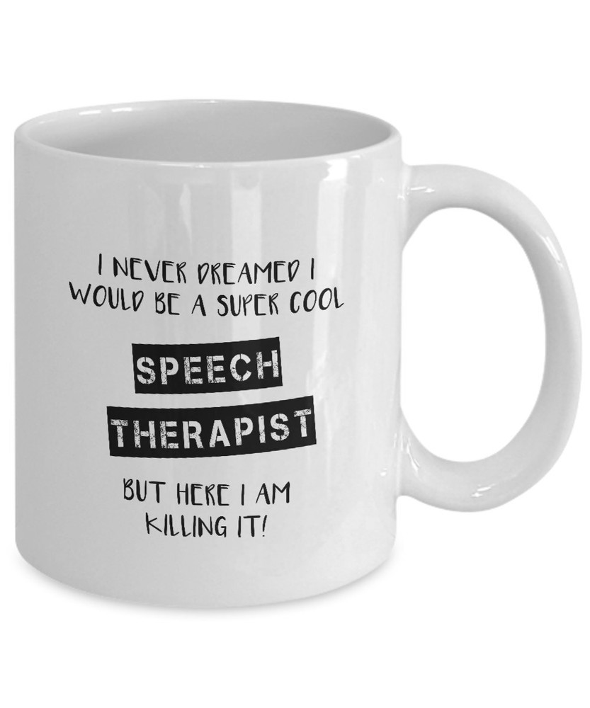 SLP Coffee Mug Gift for Speech Therapists & Pathologists