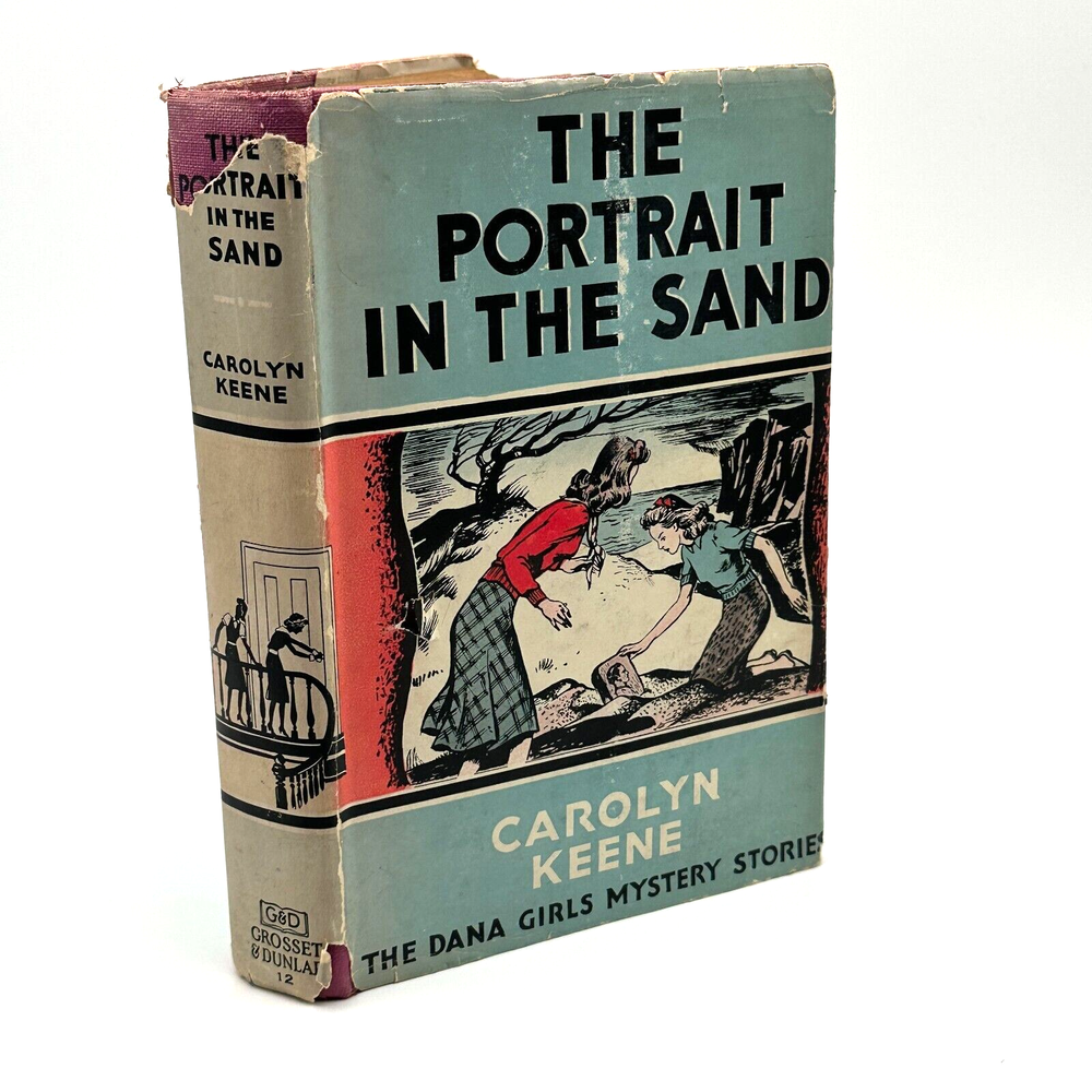 1943 The Portrait in the Sand Dana Girls Mystery Carolyn Keene Hardcover w DJ