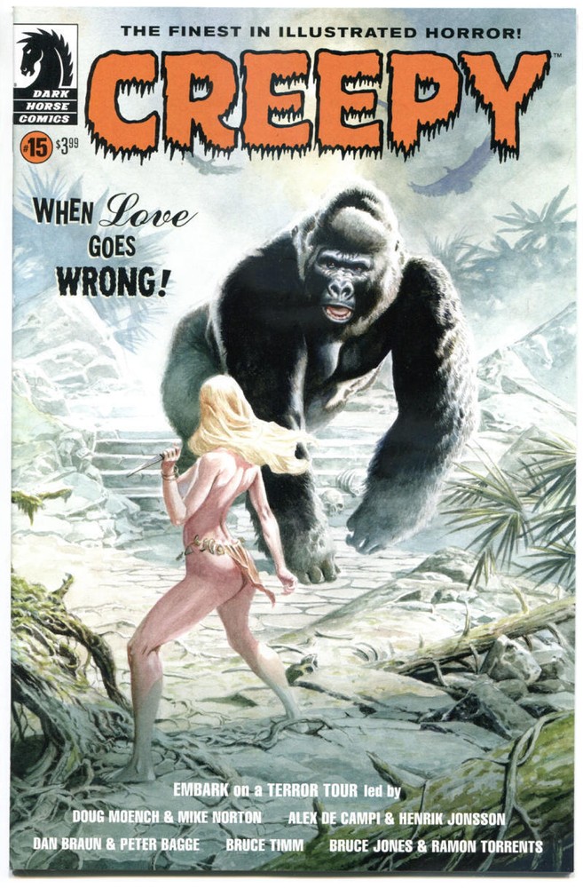 CREEPY #15 VF/NM Revenant by Peter Bagge & J G Jones 2009 2014 Horror Comic