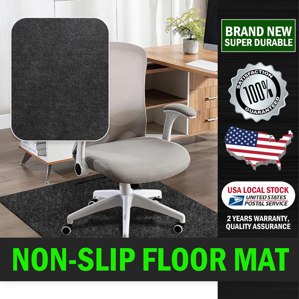 Office Chair Mat for Hardwood Floor, Wood Floor's Protector For Rolling Chairs