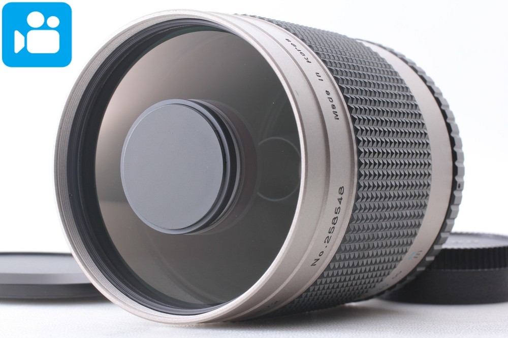 🎦👀[Near MINT] Kenko MC MIRROR LENS 500mm F8 w/ Nikon Mount Adapter From JAPAN