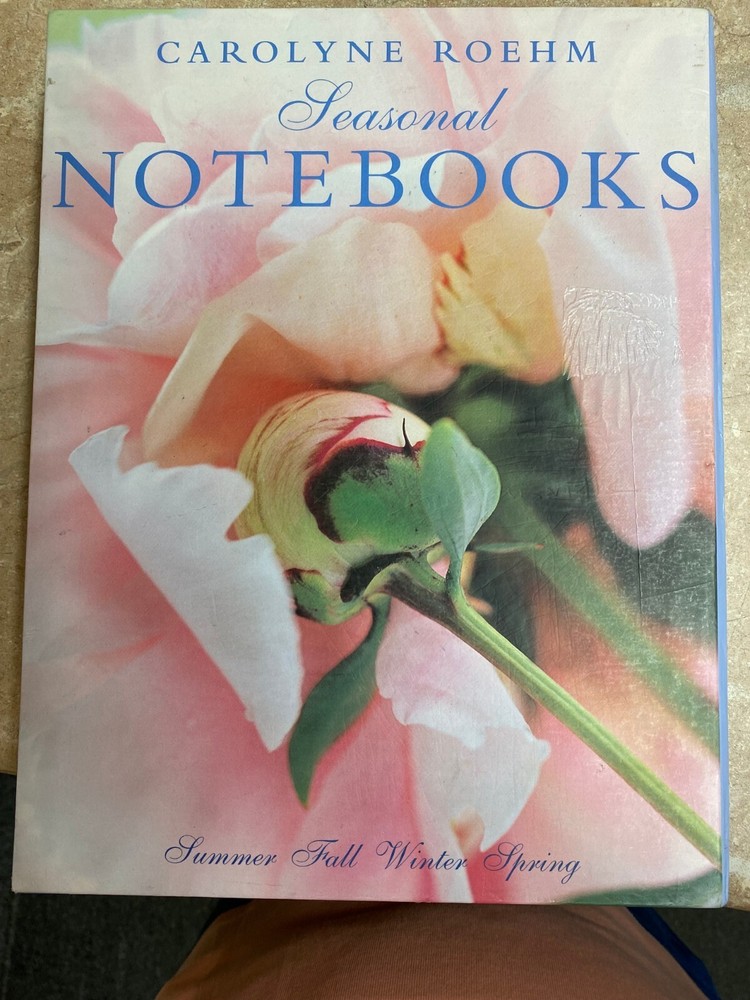 Carolyne Roehm Seasonal Notebooks Boxed Set Summer Fall Winter Spring-image