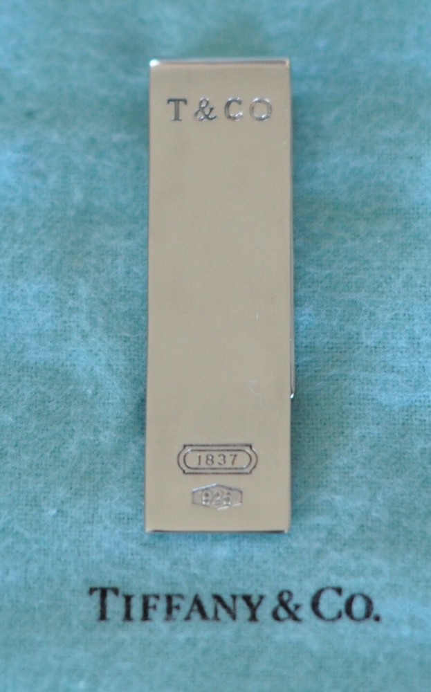 Tiffany & Co 1837 Sterling Silver 925 Money Clip