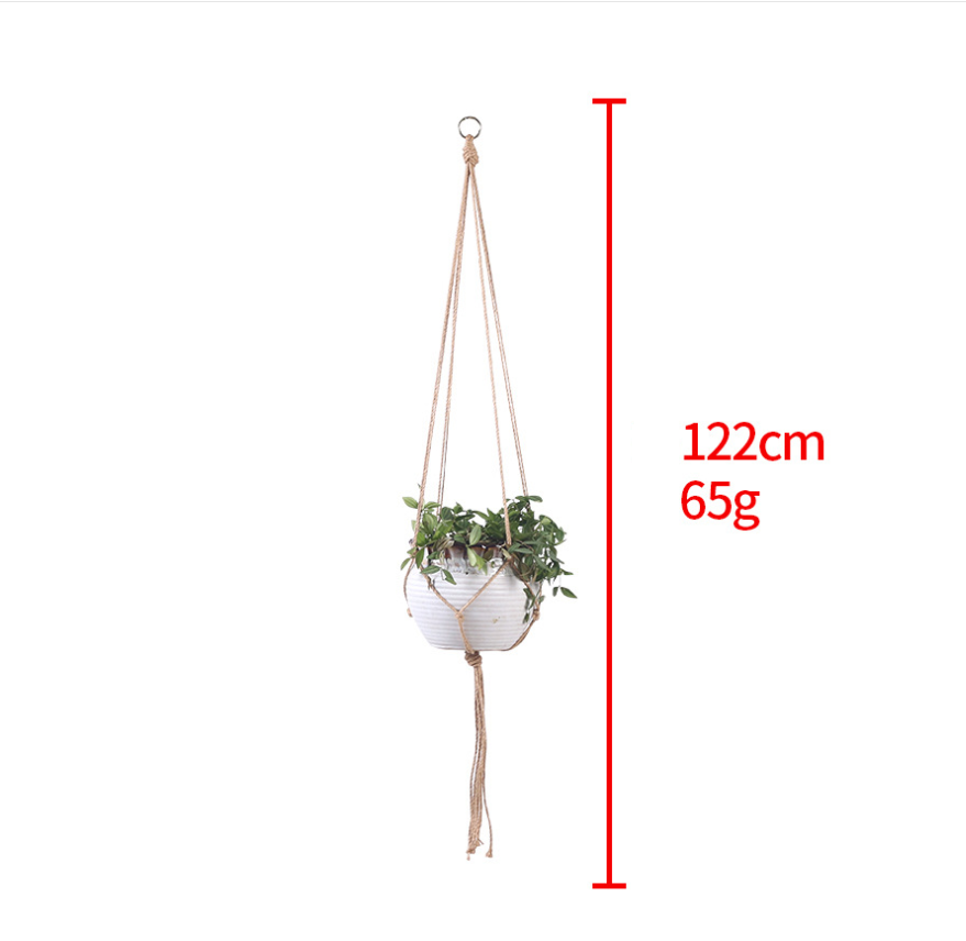 Hand-woven plant hanging basket cotton rope sling basket 🔥FREE SHIPPING 🔥