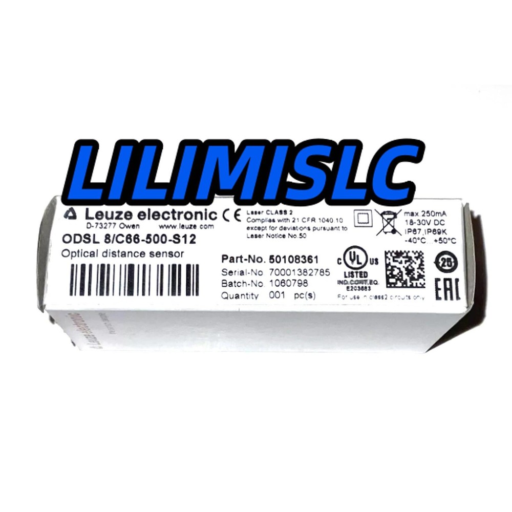 New Leuze ODSL 8/C66-500-S12 50108361 Optical Distance Sensor Quick Delivery