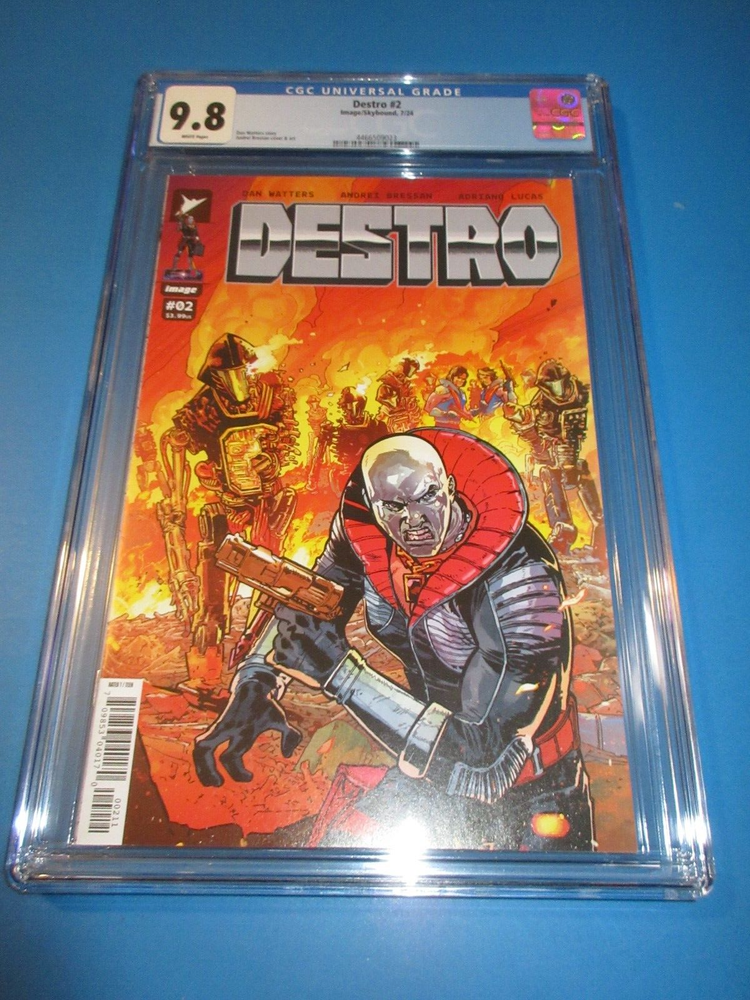 Destro #2  CGC 9.8 NM/M Gorgeous Gem Wow