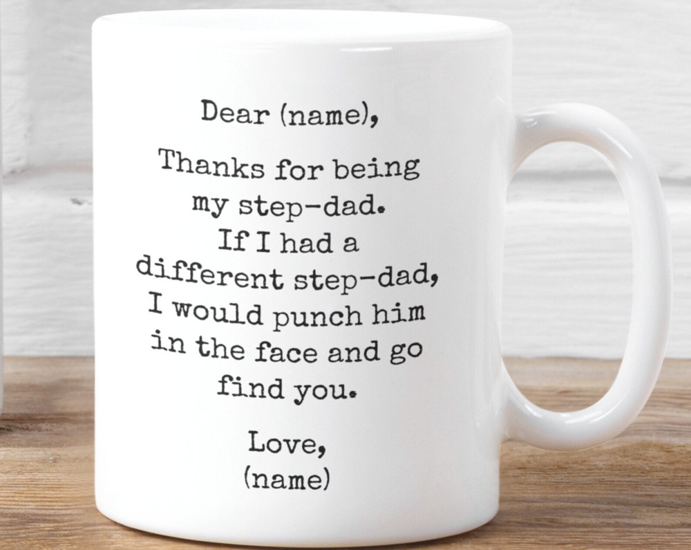 Step Dad Coffee Mug Father's Day Gift Gift For Step Dad Step Father Gift Dad Mug