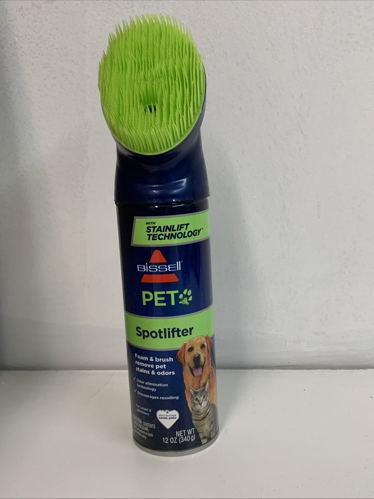 Bissell Pet Spotlifter Foam and Brush Carpet Upholstery Stain Remover New
