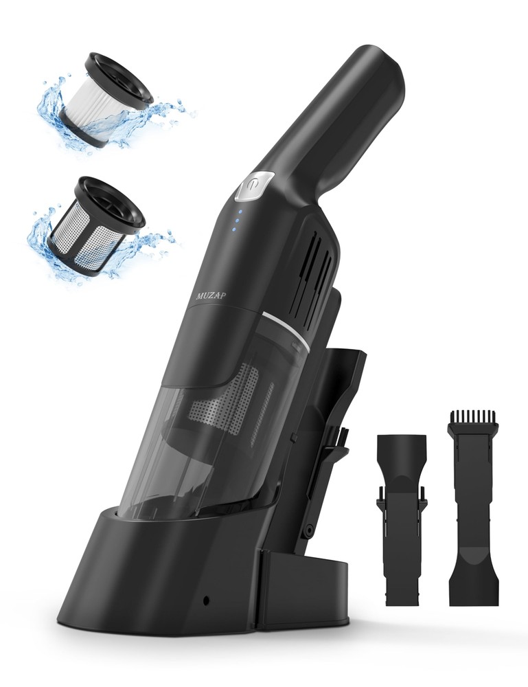 Handheld Vacuum Cordless,15KPA Powerful Car Vacuum,Last 30 Minutes,Rechargeab...