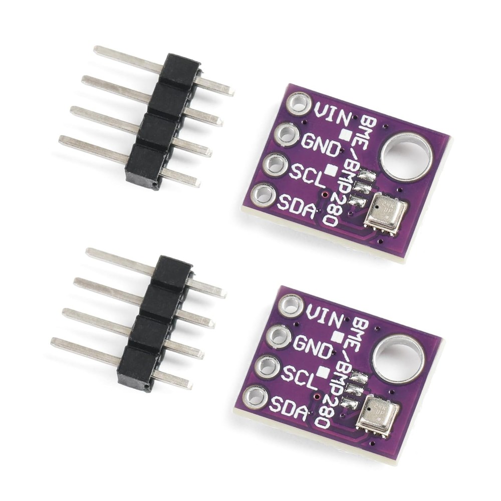 Starry 2PCS BME280 5V Digital Sensor Module for Temperature Humidity Pressure